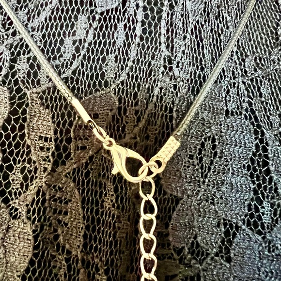 Tarot Card “The Star” Pendant Necklace with Star Charm at back of neck - Picture 10 of 15